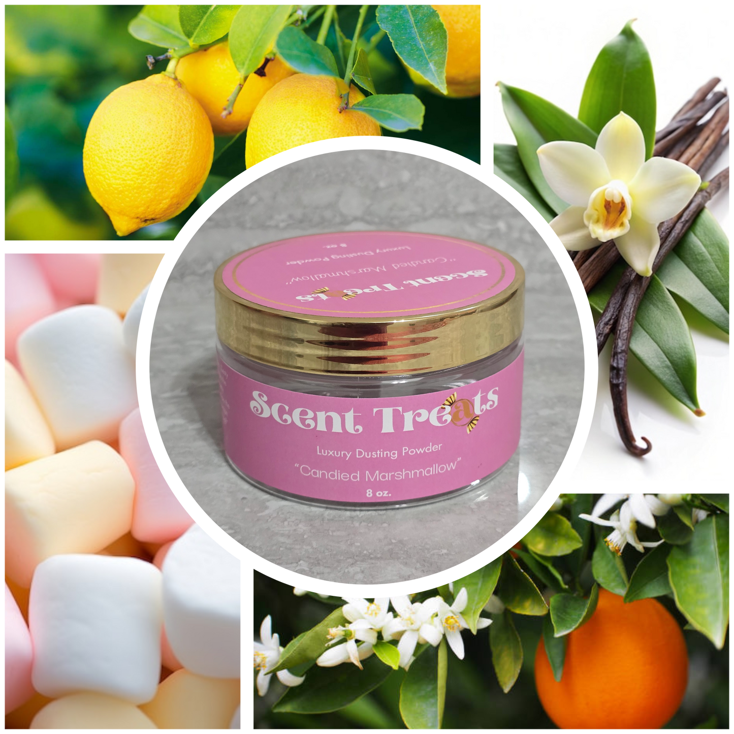 Candied Marshmallow - dusting powder