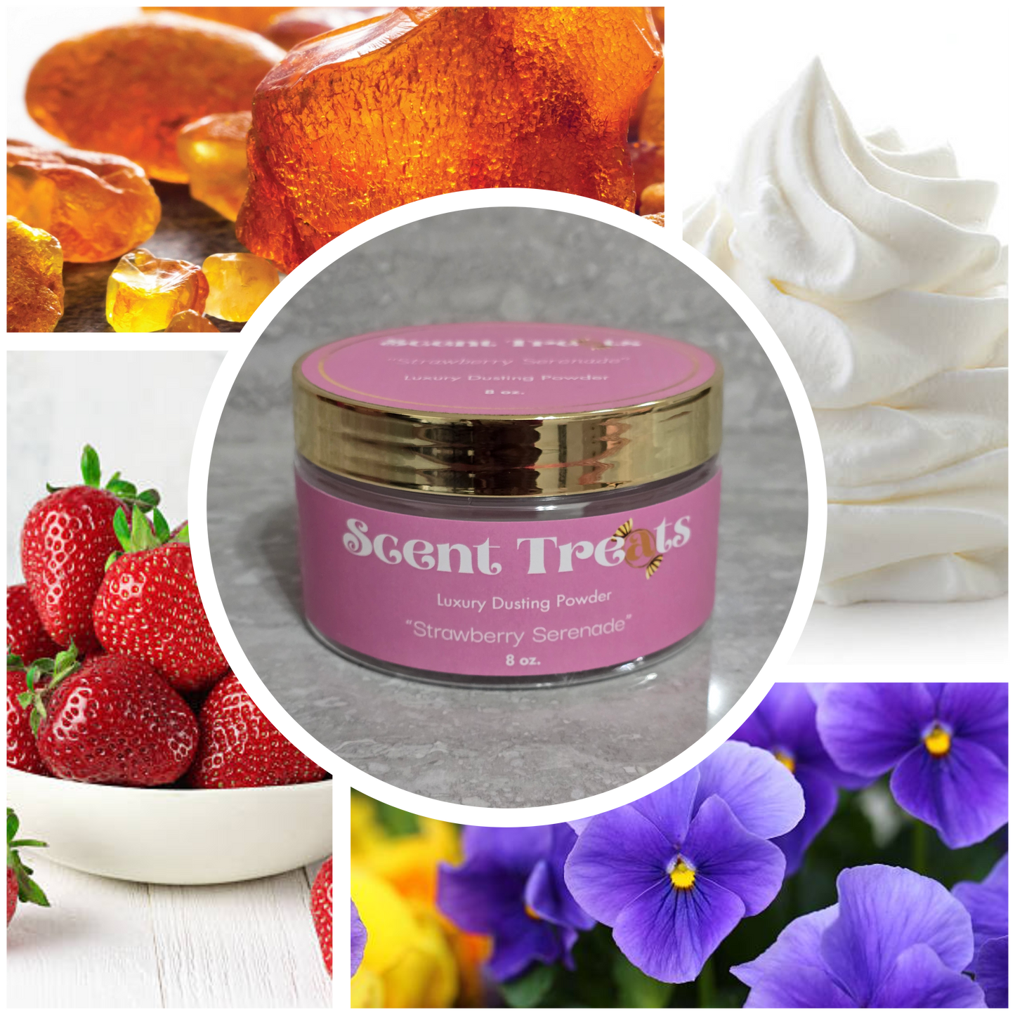 Strawberry Serenade - dusting powder